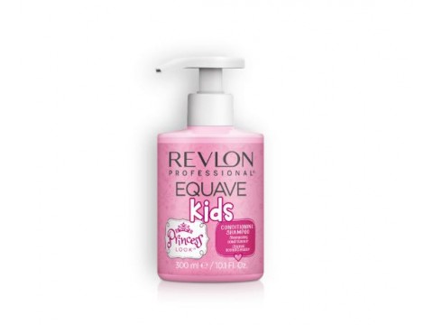 REVLON EQUAVE™ KIDS PRINCESS LOOK 2 in 1 šampūnas vaikams be sulfatų, dažiklių ir alergenų